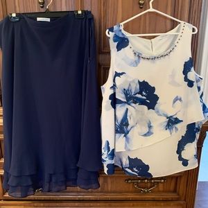 Beautiful Jacques Vert skirt and matching top
